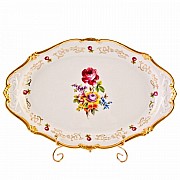 Блюдо овальное 36см Санкт Петербург белый Weimar Porzellan