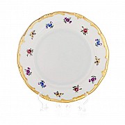 Набор глубоких тарелок Мейсенский цветок Weimar Porzellan 22 см 6 штук