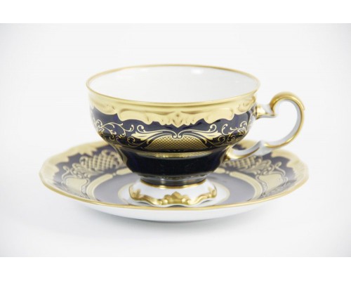 Набор чайный Симфония Кобальт Weimar Porzellan на 6 персон подарочный