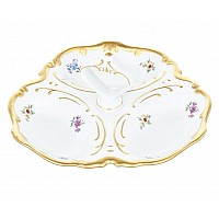 Менажница 19см Weimar Porzellan Мейсенский цветок