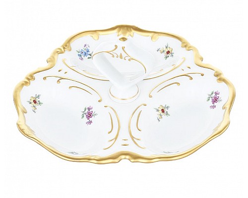 Менажница 19см Weimar Porzellan Мейсенский цветок