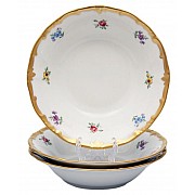 Набор салатников Мейсенский цветок Weimar Porzellan 13 см 6 штук