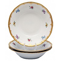 Набор салатников Мейсенский цветок Weimar Porzellan 13 см 6 штук