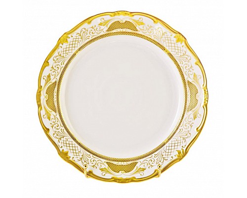 Блюдо 30см Weimar Porzellan Симфония Золотая