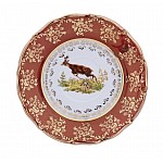 Набор кофейных пар на 6 персон Repast Охота красная M-D Мария-тереза 120 мл