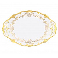 Блюдо овальное 24см Weimar Porzellan Кастэл
