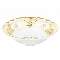 Набор салатников Кленовый лист белый Weimar Porzellan 13 см 6 штук