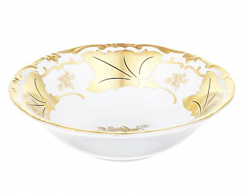 Набор салатников Кленовый лист белый Weimar Porzellan 13 см 6 штук