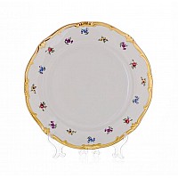 Набор тарелок Мейсенский цветок Weimar Porzellan 26 см 6 штук