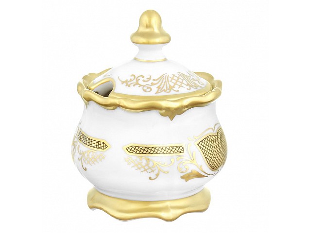 Мармеладница 150мл Weimar Porzellan Симфония Золотая