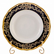 Набор тарелок Ювел синий Weimar Porzellan 22 см 6 штук