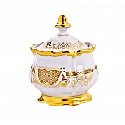 Мармеладница 250мл Weimar Porzellan Симфония Золотая