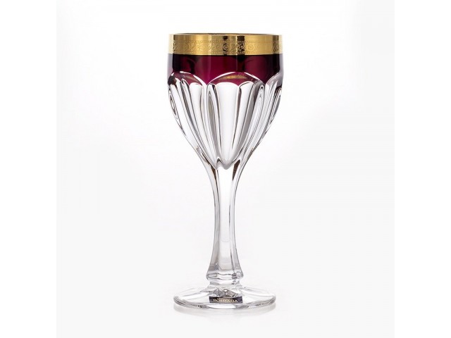 Набор бокалов 290мл Сафари Рубин Bohemia Crystal 6 шт