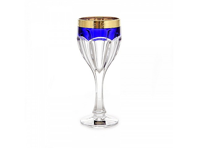 Набор бокалов 290мл Сафари Синие 6 штук