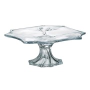 Тортница на ножке 33cм Neptune Crystalite Bohemia