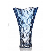 Ваза для цветов 35,5cм Honey синий Bohemia Crystal