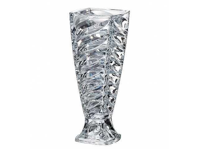 Ваза для цветов на ножке 37,5cм Facet Crystalite Bohemia