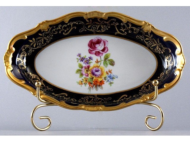 Селедочница Санкт Петербург 866 Weimar Porzellan 23 см