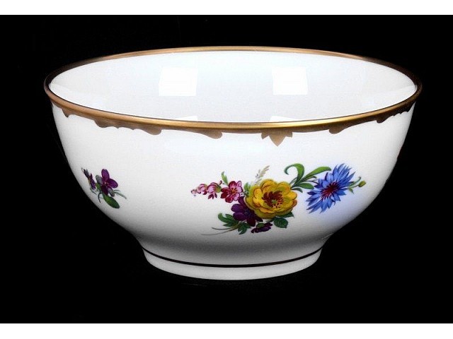 Набор пиал Мейсенский букет Weimar Porzellan 0,4 л 6 штук