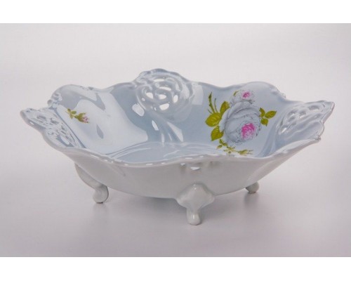 Сухарница Алвин голубой Weimar Porzellan 27 см