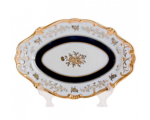 Блюдо овальное 28см Weimar Porzellan Анна Амалия
