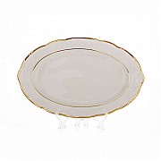 Блюдо овальное 36см Thun Тулип 17500