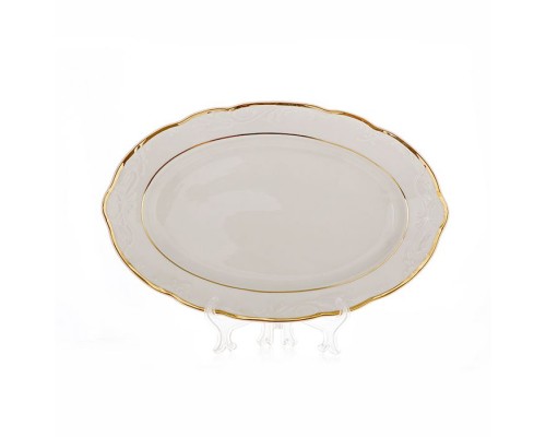 Блюдо овальное 36см Thun Тулип 17500