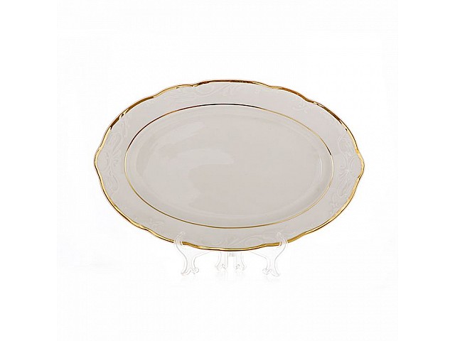 Блюдо овальное 36см Thun Тулип 17500