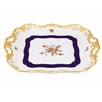 Блюдо квадратное 30см Weimar Porzellan Анна Амалия