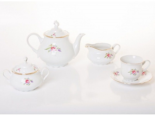 Сервиз чайный Констанция 632700 Thun на 6 персон 15 предметов