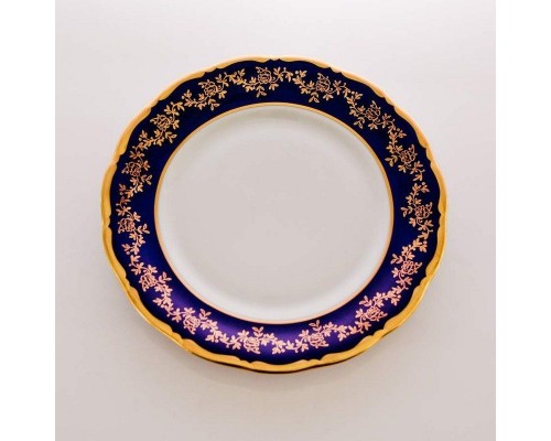 Набор тарелок Борокко кобальт 202 17 см 6 штук