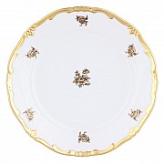 Набор тарелок Роза золотая Weimar Porzellan 19 см 6 штук