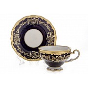 Набор чайный Ювел синий 801 Weimar Porzellan на 6 персон