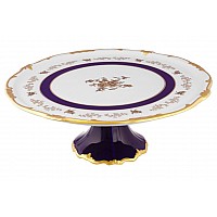 Тортница 33см на ножке Weimar Porzellan Анна Амалия