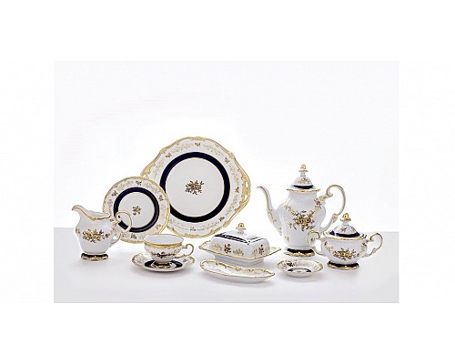 Сервиз чайный Weimar Porzellan Анна Амалия на 12 персон 54 предмета