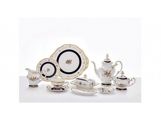 Сервиз чайный Weimar Porzellan Анна Амалия на 12 персон 54 предмета