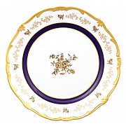 Блюдо круглое 30см Weimar Porzellan Анна Амалия