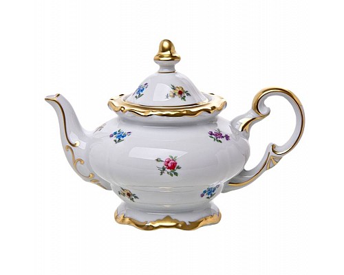 Чайник заварочный Мейсенский цветок Weimar Porzellan 0,6 л