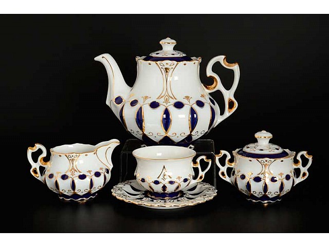 Сервиз чайный Elizabeth 104 Thun Studio на 6 персон 17 предметов