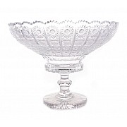Ваза для конфет 30 см на ножке Glasspo