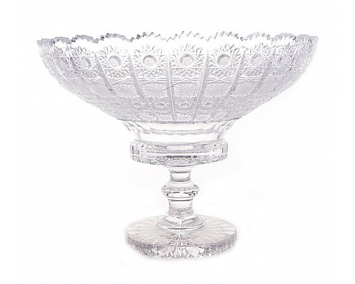 Ваза для конфет 30 см на ножке Glasspo