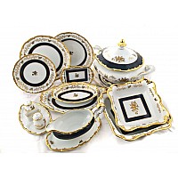 Сервиз столовый Weimar Porzellan на 12 персон 49 предметов Анна Амалия