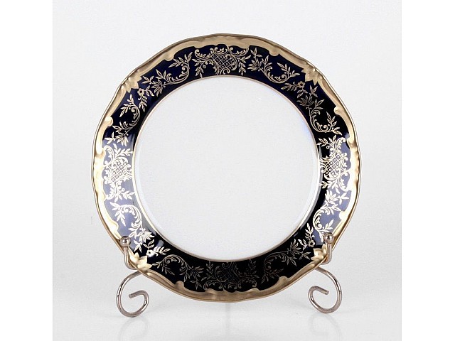Набор тарелок 19 см Weimar Porzellan Ювел синий