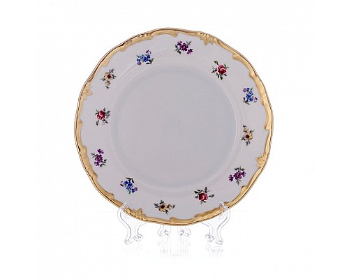 Набор тарелок Мейсенский цветок Weimar Porzellan 22 см 6 штук