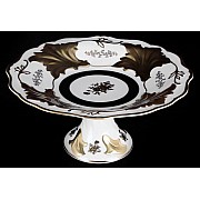 Ваза для фруктов Ютта 31 см на ножке Weimar Porzellan Анна Амалия