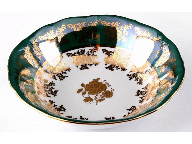 Набор салатников Bavaria Роза зеленая 16 см 6шт