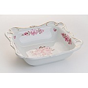 Салатник квадратный 26 см Weimar Porzellan Роза