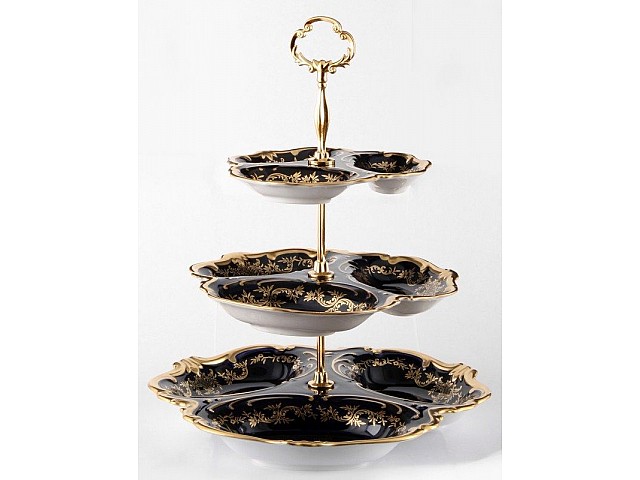 Горка-менажница Weimar Porzellan Weimar Porzellan Ювел синий