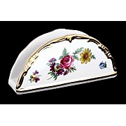Салфетница 17см Weimar Porzellan Мейсенский букет