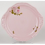 Блюдо круглое 28см Weimar Porzellan Алвин розовый